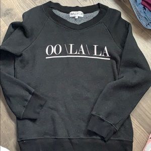 Wildfox Oo lala sweatshirt